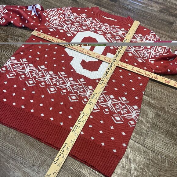 Campus Specialties OU Sweater Mens L Oklahoma university Ugly Christmas - Picture 11 of 11